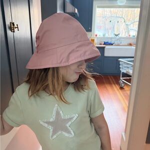 Fairchild dusty Rose pink waterproof kids hat OS nwot